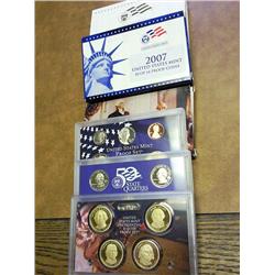 2007 US MInt Proof Set 14 Coins (Complete)