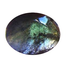 5.3ct Green Blue Paraiba Tourmaline Cabochon (GEM-24465)