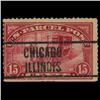 Image 1 : 1913 US 15c Parcel Post Stamp Chicago Precancel NICE (STM-0566)