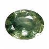 1.13ct Marvelous Medium Green Sapphire Oval Facet Africa (GEM-19552)