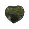 61.49ct Gem Grade Labradorite Polished Heart Neon Peacock Colors (GEM-21168)