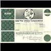 1970s Union Corp Racing Stock Certificate Scarce Green (COI-3407)