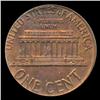 Image 2 : 1959D US Lincoln Cent Coin Graded MS67 Red (COI-4178)