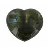 76.47ct Gem Grade Labradorite Polished Heart Neon Peacock Colors (GEM-21170)