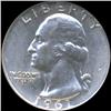 1961D Washington 25c Silver Quarter Coin Graded GEM (COI-6844)