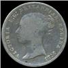1845 Britain Victoria 4 Pence Groat Better Grade (COI-7036)