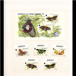 Jersey Mint Margin Single Album Page 7 Pcs (STM-0673)