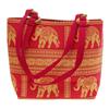 Thai Silk Hand Crafted Elephant Handbag (ACT-225)