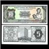 1952 Paraguay 5 Guaranies Note Crisp Uncirculated (CUR-05805)