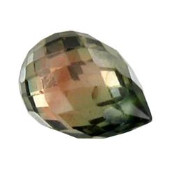 0.97ct Fancy Color Tourmaline Briolette (GEM-25566)
