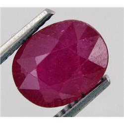 3.6ct Ruby Oval Red Afghanastan (GEM-17973)