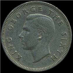 1948 New Zealand Shilling George VI Hi Grade (COI-6977)
