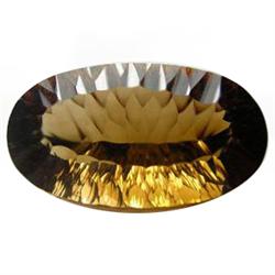 39.40ct Concave Imperial Topaz  Appr. Est. $78800 (GEM-26968)