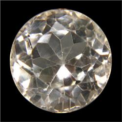 2.71ct Glowing Round Champagne Imperial Topaz (GEM-26382)