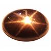 2.34ct Opaque Oval Cabochon Black Star Sapphire Natural  (GEM-23253)