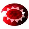 6.63ct Colour Shift Red Andesine Oval (GEM-19769)