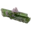 12ct Green Tourmaline Crystal w/Lepidolite Brazil (GEM-24336)