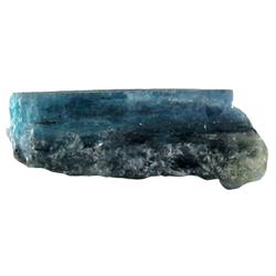 5.5ct Tourmaline Paraiba Neon Blue Rough Old Mine Brazil  (GEM-24670)