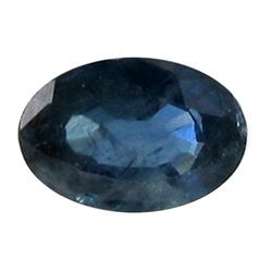 0.80ct Oval Shape Natural Blue Sapphire (GEM-25285A)