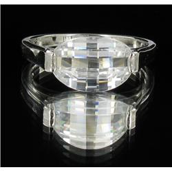 3.8ct Wht Lab Created Diamond Gemstone Ring Sz 7 (JEW-1815)