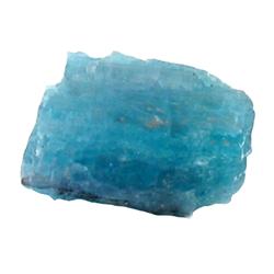 4ct Tourmaline Paraiba Neon Blue Rough Old Mine Brazil  (GEM-24673)