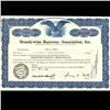 1960s Brandwine Sports Stock Certificate Scarce Eagle Style (COI-3326)