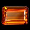 55.78ct Wonderful Emerald Cut Madeira Orange Citrine (GEM-23164)