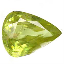 2.35ct Amazing Natural Nice Pear Afghan Green Sphene (GEM-24859)