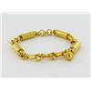 Image 1 : 22k Gold Vermeil Bracelet 7" (JEW-1982)