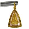 22k Gold Vermeil Buddha Thai Buddha Amulet (JEW-1990)