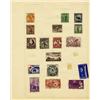 Image 1 : 1930s/50s Australia Hand Made Stamp Collection Album Page 17 Pieces (STM-0283)