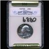 Image 3 : 1976S Washington 25c Silver Quarter Coin Graded GEM Proof Deep Cameo (COI-6880)