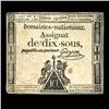 1792 France RARE 10 Sols Assignat Currency AU+ (CUR-05885)