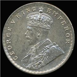 1917C India Silver Rupee High Grade (COI-6646)