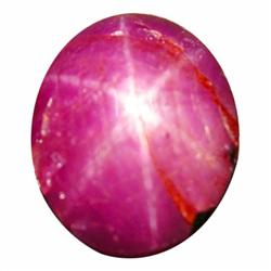 3.66ct Sparkling 6 sharp rays Rare Star Ruby (GEM-23586)