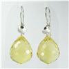 32.17ct Briolette Lemon Citrine Appr. Est. $6434 (JEW-1781)