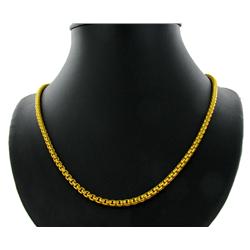 22k Gold Vermeil Heavy Necklace 23" (JEW-2006)
