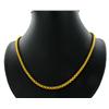 22k Gold Vermeil Heavy Necklace 23" (JEW-2006)