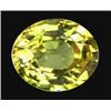 1.16ct Extreme Yellow Oval Sapphire Ceylon (GEM-19843)