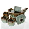 Image 3 : Excellent Crackle Glazed Ceramic Tea Set (CLB-216)