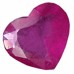 2.50ct Heart Red Ruby Mozambique  Appraisal Estimate $3000 (GEM-20077)
