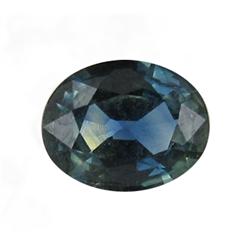 0.61Ct Natural Greenish Blue Sapphire Oval (GEM-25823C)
