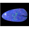 2.97ct Australian Black Opal Doublet Full Fire (GEM-22625A)
