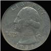 1989D Washington 25c Quarter Coin Graded GEM (COI-6900)