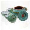 Image 3 : Excellent Crackle Glazed Ceramic Tea Set (CLB-201)