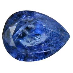 1.23ct Natural Royal Blue Ceylon Sapphire Pear  (GEM-23278)