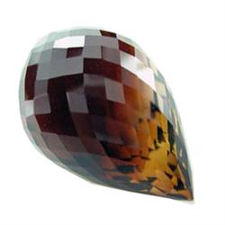 45.63ct Briolette Imperial Topaz  Appr. Est. $91k (GEM-26967)