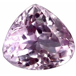 10ct 100% Natural Pink Triangle Shape Afghani Kunzite Appraisal Estimate $5000 (GEM-23646)
