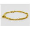 22k Gold Vermeil Bracelet 7" (JEW-1983)