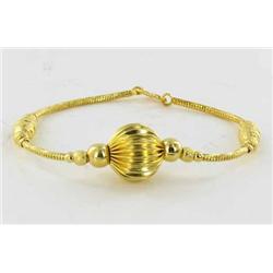 35ctw 22k Gold Vermeil Bracelet (JEW-2091)